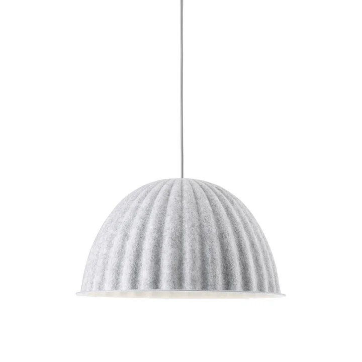 Under the Bell Pendelleuchte Ø 55 cm von Muuto in weiß melange