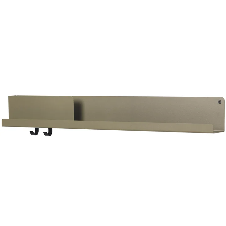 Folded Shelves 96 x 13 cm von Muuto in oliv