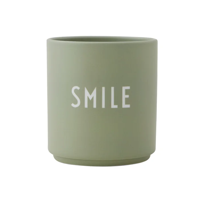 AJ Favourite Porzellan Becher Smile von Design Letters