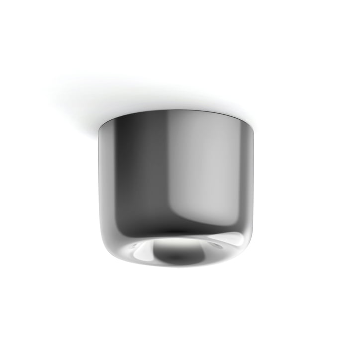 Cavity LED-Deckenspot M von serien.lighting mit aluminiumglanz finish