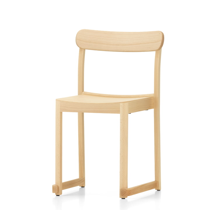 Atelier Chair von Artek in Buche natur lackiert (Filzgleiter)