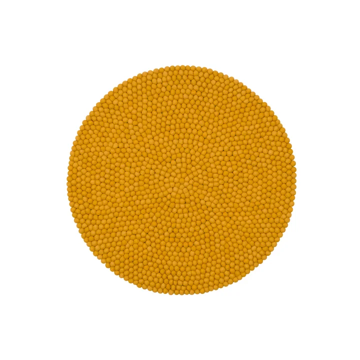 Klara Filzkugelteppich, Ø 90 cm von myfelt