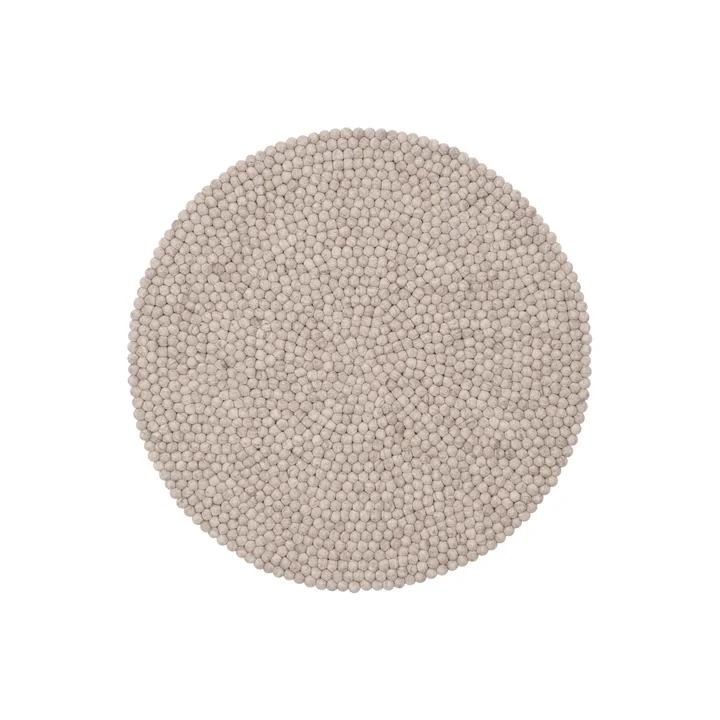 Béla Filzkugelteppich, Ø 90 cm von myfelt