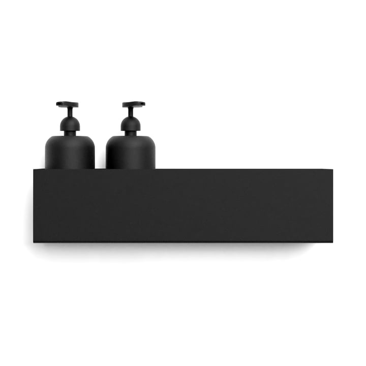Wandablage L 40 cm von Nichba Design in schwarz