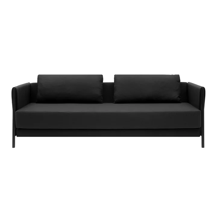 Madison Schlafsofa von Softline in schwarz / Filz Melange anthrazit (610)