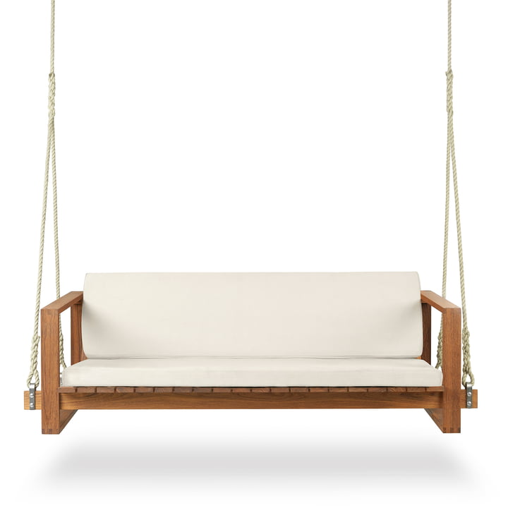 BK12 & BK13 Gartenschaukel in Teak geölt von Carl Hansen mit Auflage