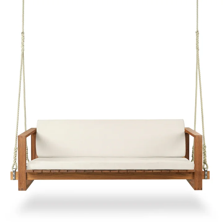 BK12 & BK13 Gartenschaukel in Teak geölt von Carl Hansen mit Auflage