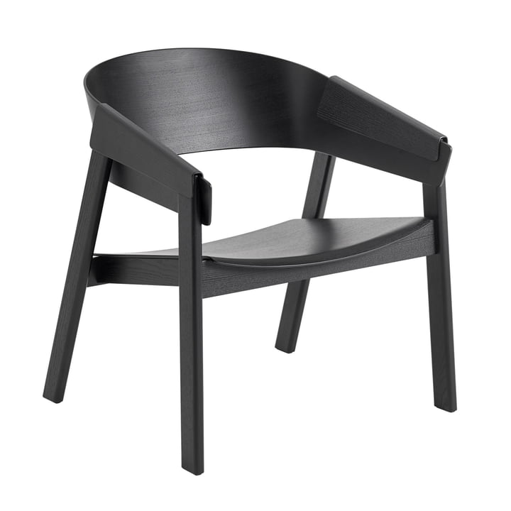 Cover Lounge Chair in schwarz von Muuto