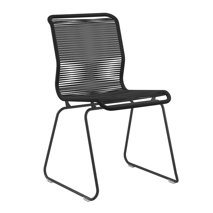 Panton One Stuhl von Montana in Clark / schwarz