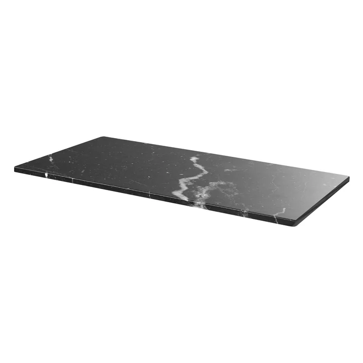 Abdeckplatte für Panton Wire 70,1 x 34,8 cm von Montana in Marmor schwarz
