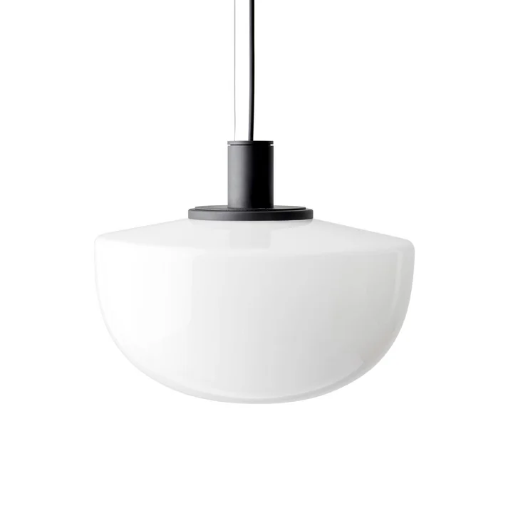 Bank Pendelleuchte Ø 35 cm in opal von Audo