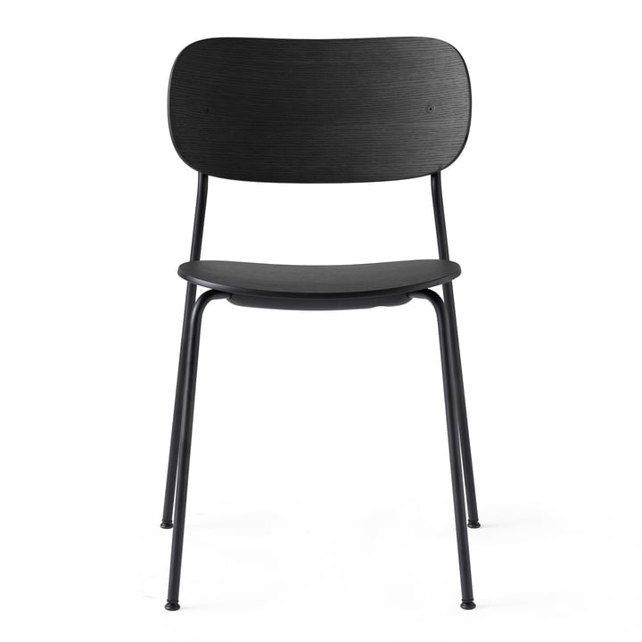 Co Dining Chair in schwarz / Eiche schwarz von Menu