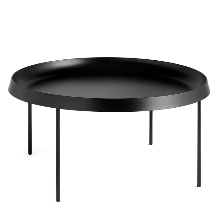 Tulou Coffee Table Ø 75 x H 35 cm von Hay in schwarz