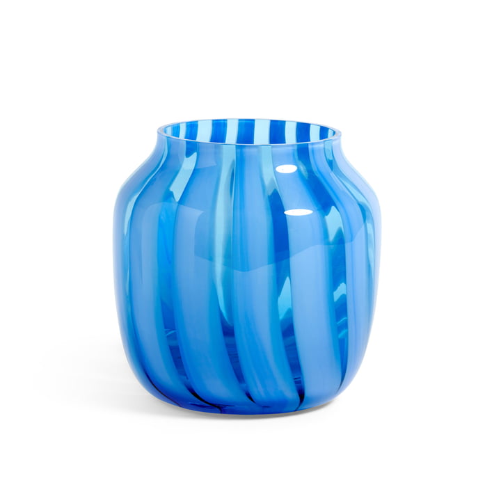 Juice Vase Ø 22 x H 22 cm von Hay in blau