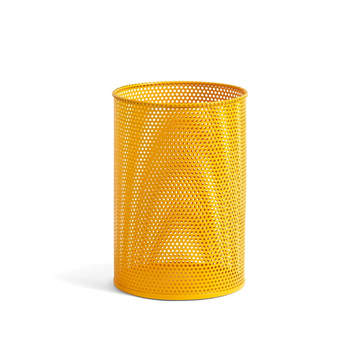 Perforated Bin M Ø 25 x H 36 cm von Hay in gelb