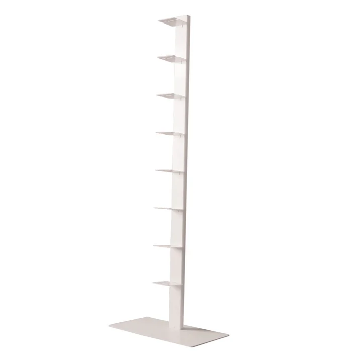 Booksbaum Big Standregal single von Radius Design in weiß