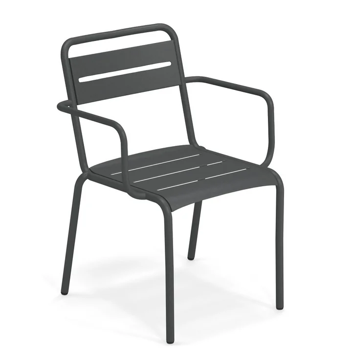 Star Armlehnstuhl in antikeisen von Emu