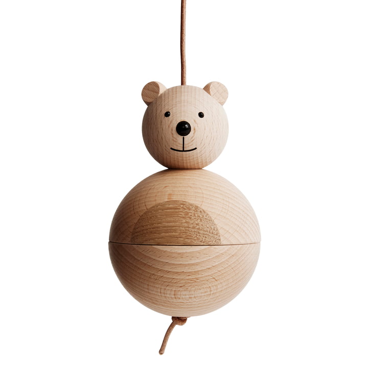 Holzfigur Bär von OYOY aus Eiche / Buche