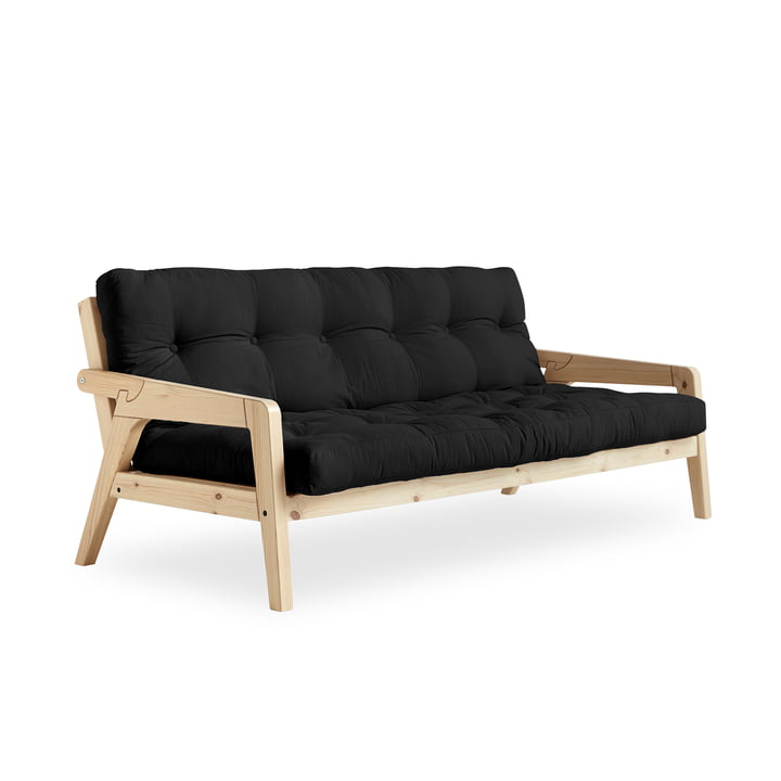 Karup Design - Grab Sofa in Natur / dunkelgrau (734) von Karup Design