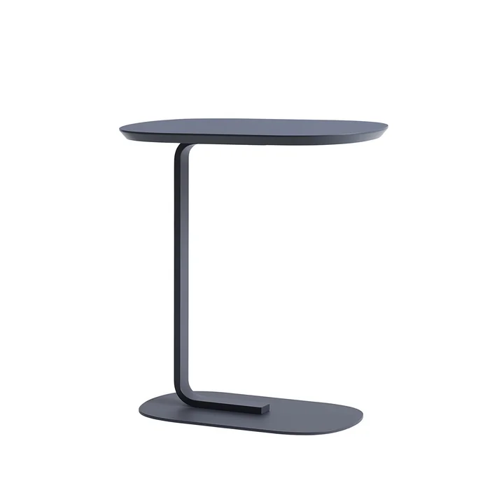 Relate Side Table in blau-grau von Muuto