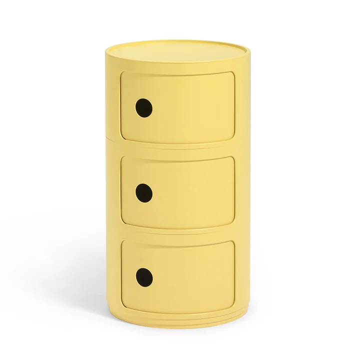 Componibili Bio 5970 von Kartell in gelb