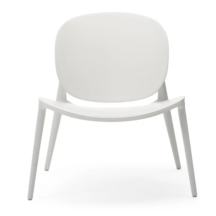 Be Bop Sessel von Kartell in weiß matt
