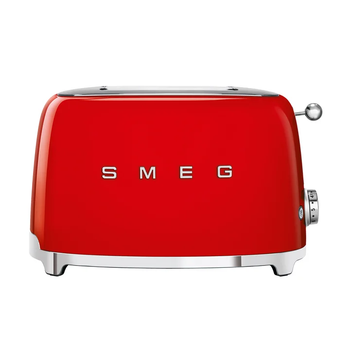 2-Scheiben Toaster TSF01 in rot von Smeg