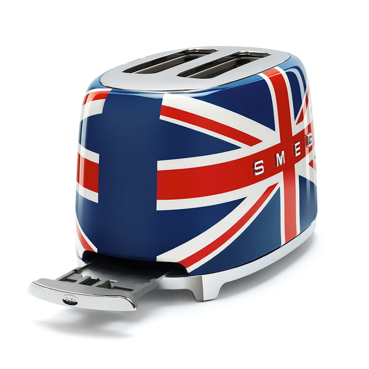 2-Scheiben Toaster TSF01 in union jack von Smeg