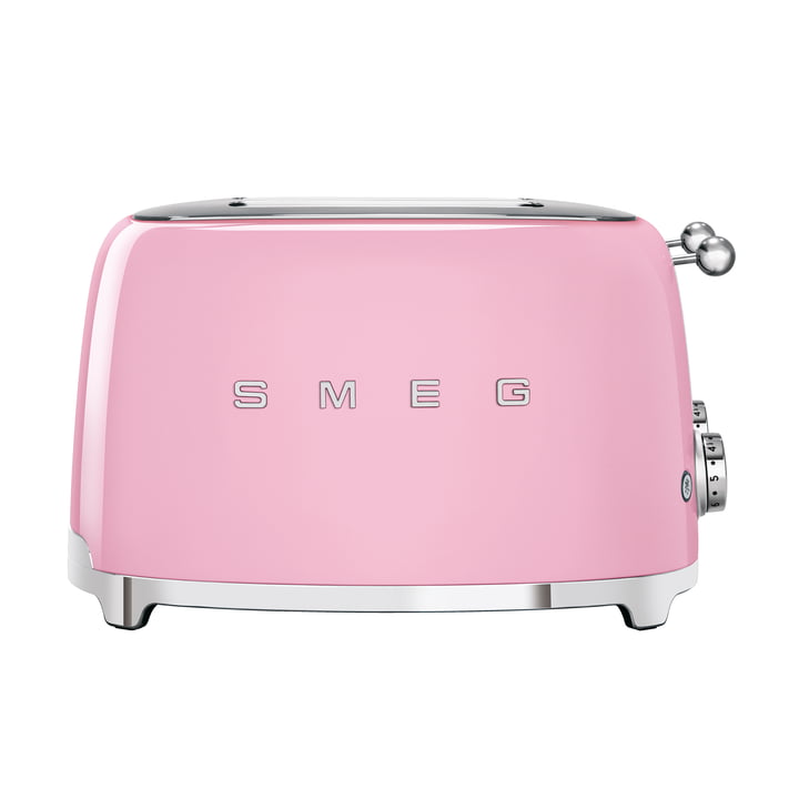 4-Scheiben Toaster TSF03 in cadillac pink von Smeg