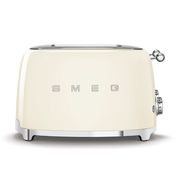 4-Scheiben Toaster TSF03 in creme von Smeg