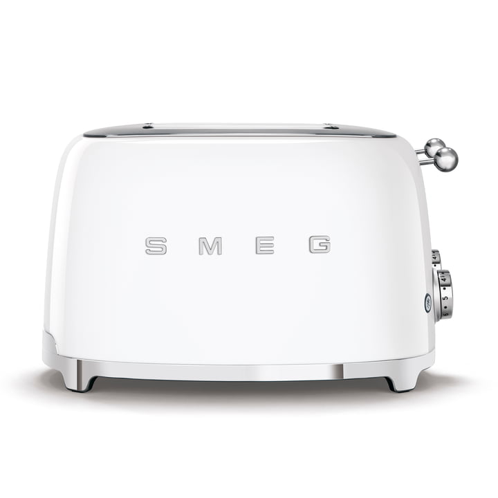 4-Scheiben Toaster TSF03 in weiß von Smeg