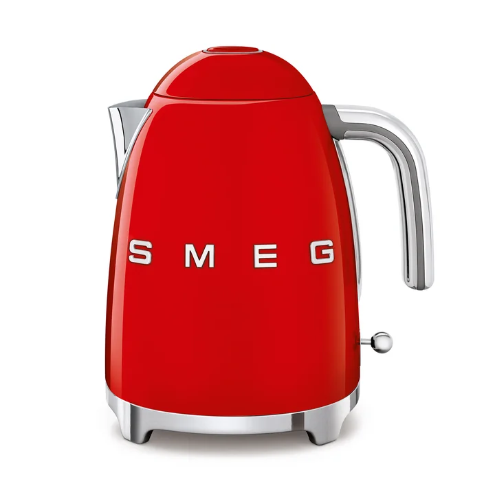 Wasserkocher 1,7 l (KLF03) in rot von Smeg