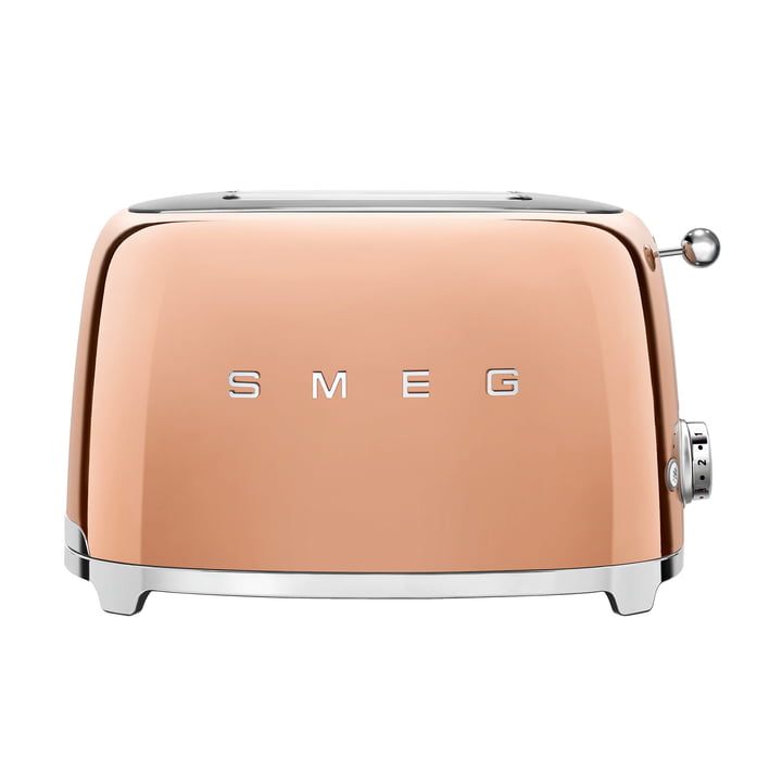 2-Scheiben Toaster TSF01 in rosegold von Smeg