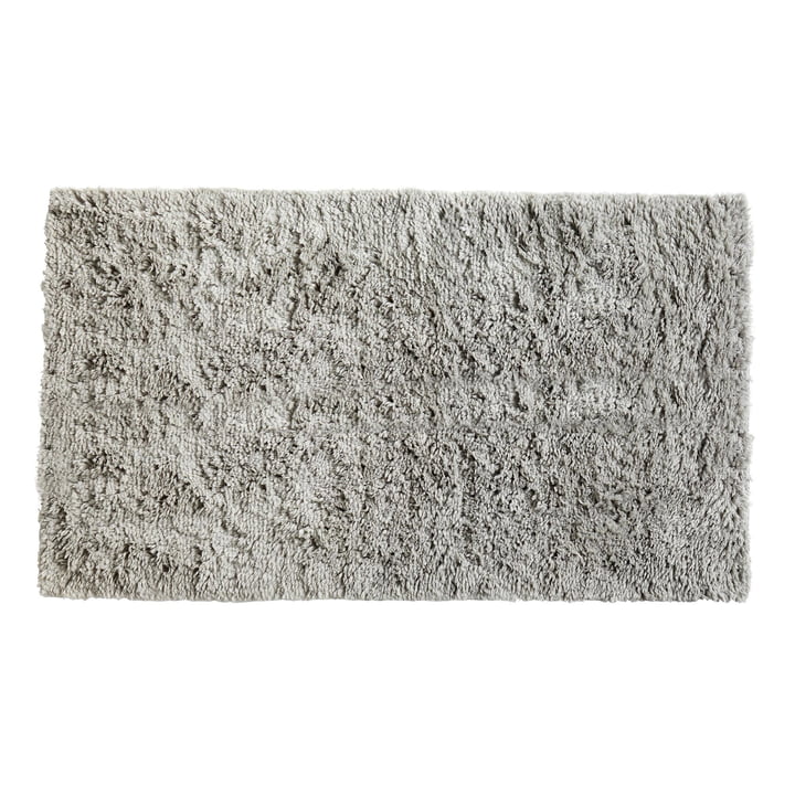 Shaggy Teppich, 200 x 140 cm in warm grey von Hay