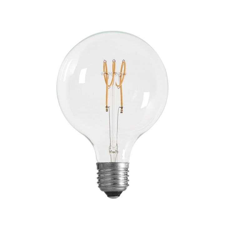 LED-Spin Leuchtmittel Ø 125 mm, E27 / 3 W, klar von NUD Collection
