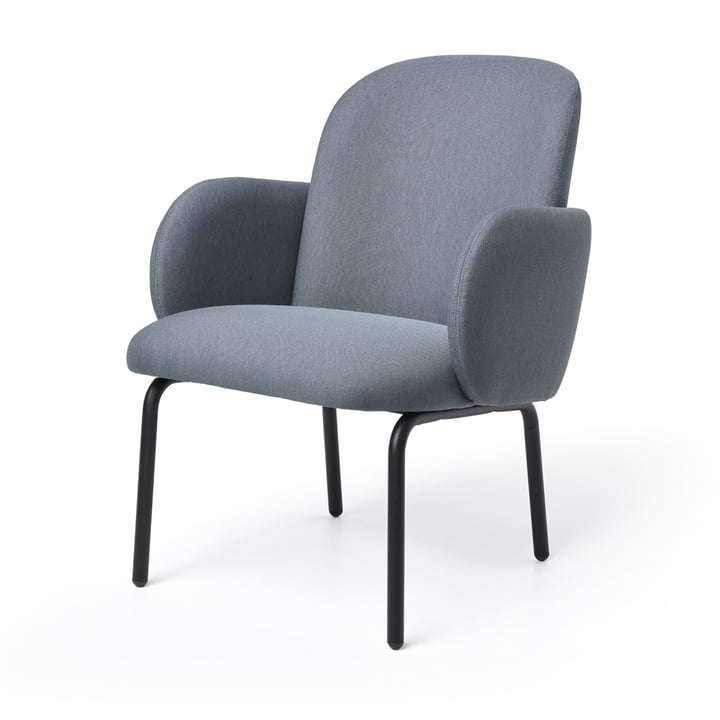 Dost Lounge Chair von Puik in dunkelgrau