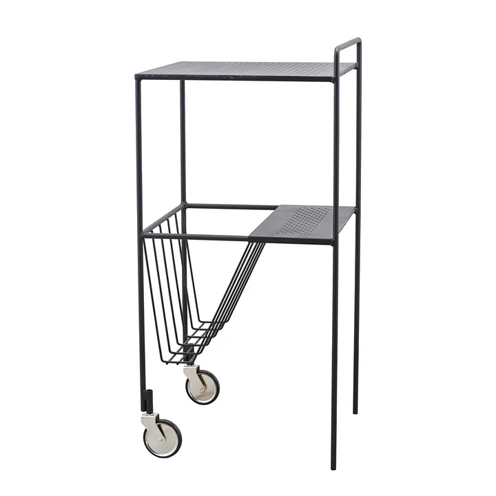 Servierwagen Use 35 cm von House Doctor in schwarz