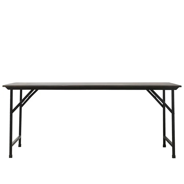 Party Esstisch 180 x 80 cm von House Doctor in schwarz