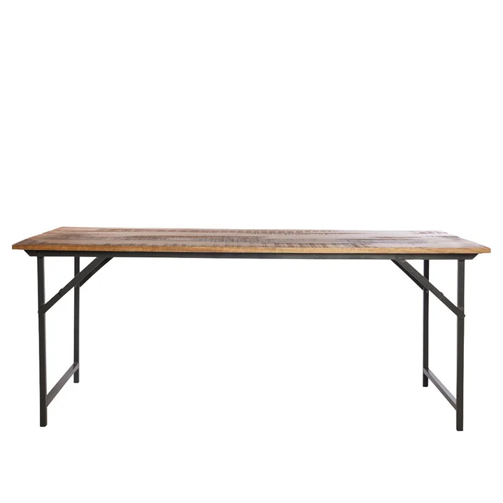 Party Esstisch 180 x 80 cm von House Doctor in braun