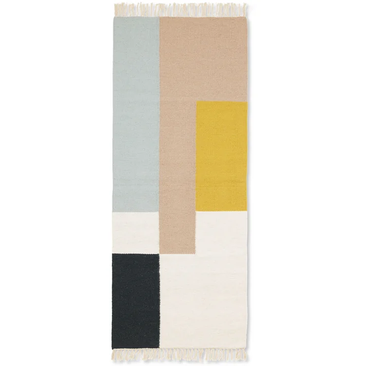Kelim Rug squares in 70 x 180 cm von Ferm Living