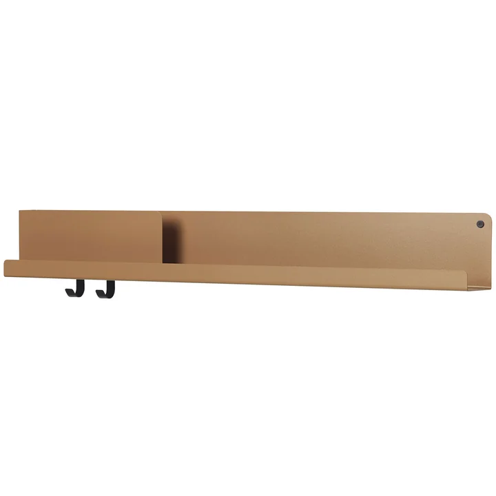 Folded Shelves 96 x 13 cm von Muuto in burnt orange