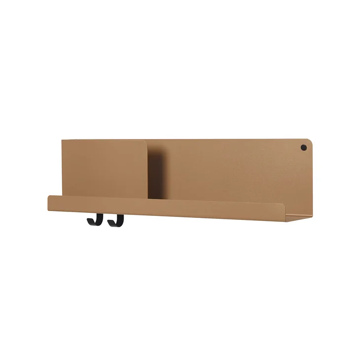 Folded Shelves 63 x 16,5 cm von Muuto in burnt orange