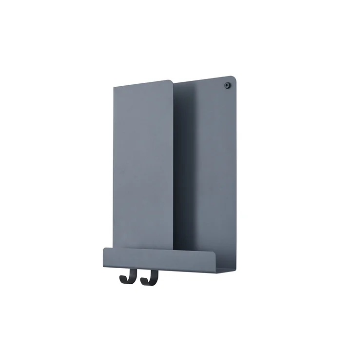 Folded Shelves 29.5 x 40 cm von Muuto in blau-grau