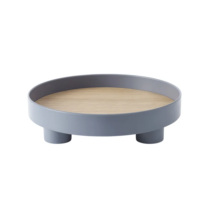 Platform Tablett von Muuto in blau-grau