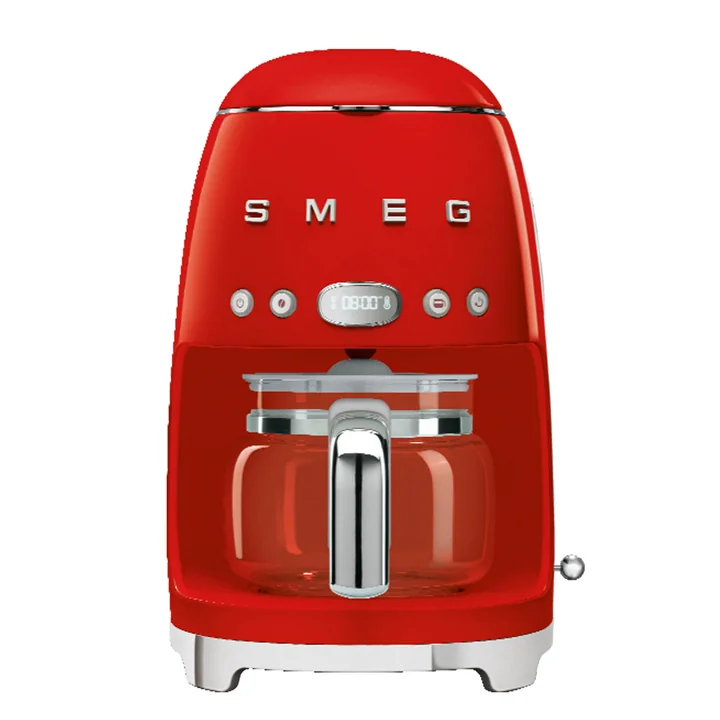 Filterkaffeemaschine DCF02 von Smeg in rot