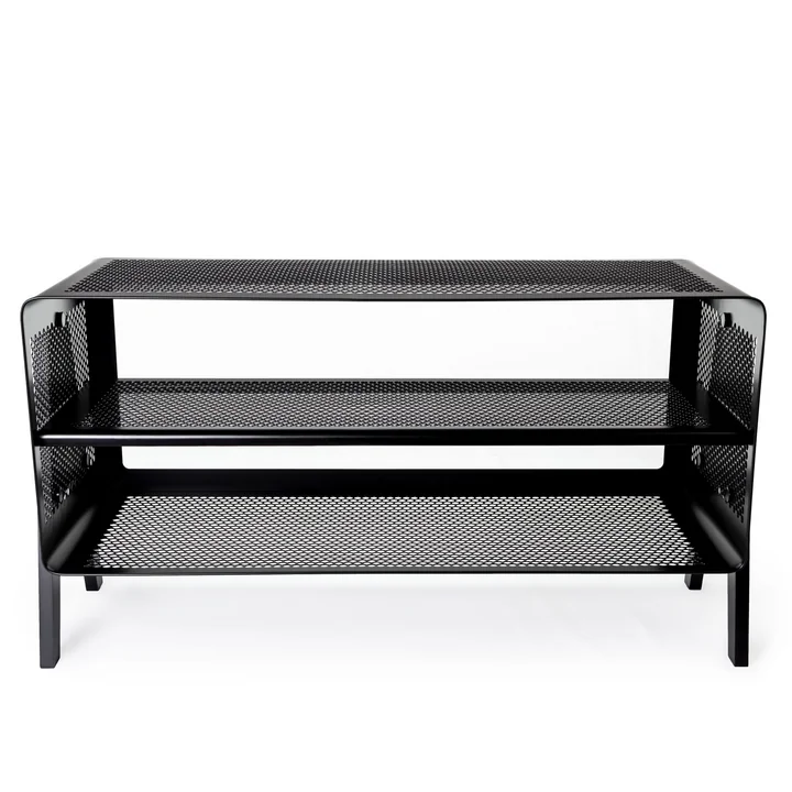 Stand-Schuhregal 88 x 35 x 50 cm von tica copenhagen in schwarz
