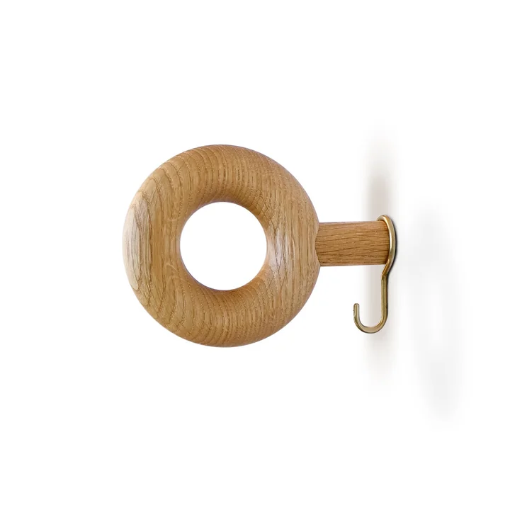 Wandhaken ONO 9 cm von vonbox in Eiche