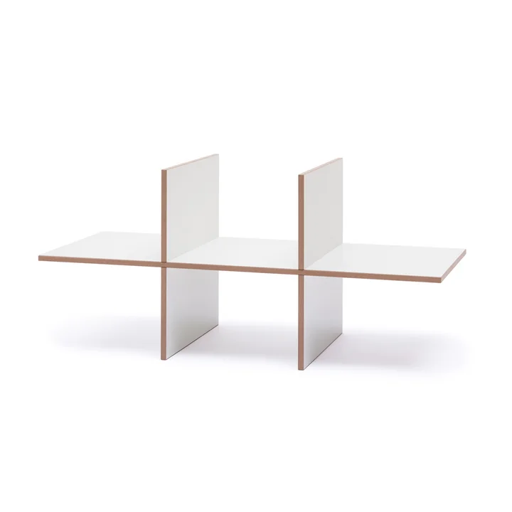 Einsatz für hochstapler Regal doppelt von Tojo in weiß