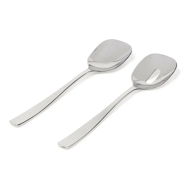 KnifeForkSpoon Salatbesteck von Alessi in Edelstahl