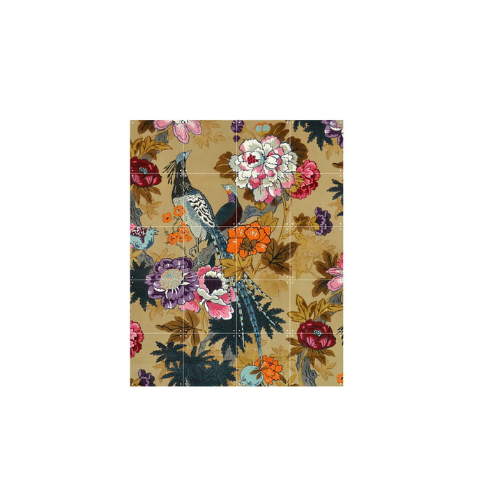 Tropical Birds (Morton Sundour Fabrics Ltd, England) 80 x 100 cm von IXXI